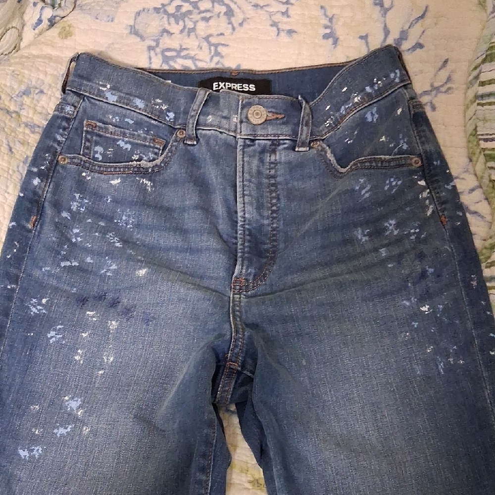 Express Women's Blue Jeans